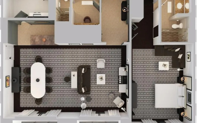 1 Bedroom Grand Suite with balcony