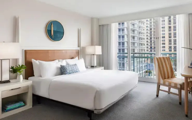Standard View Double Hearing Accessible room