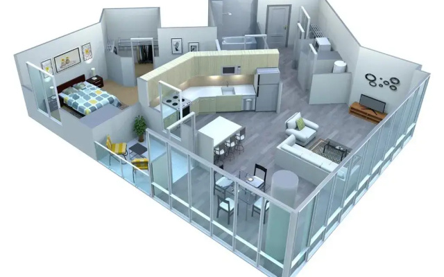 1 Bedroom Deluxe room with city view