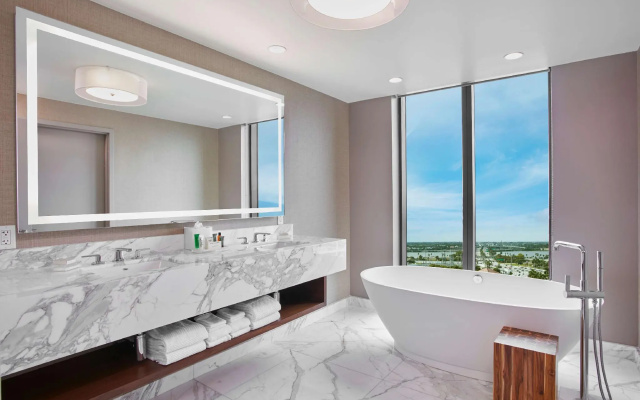 1 Bedroom Luxury Double Suite with city view