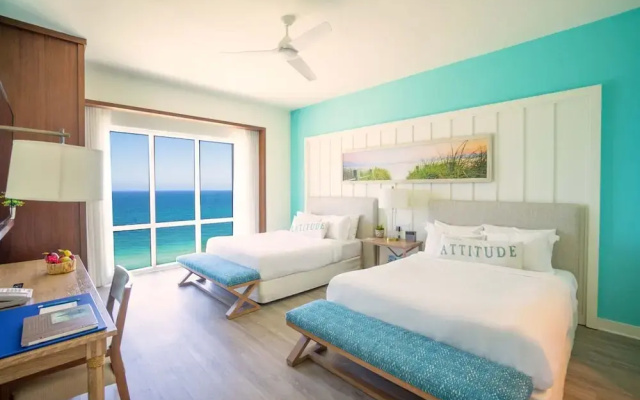 Quadruple Suite with balcony and oceanfront