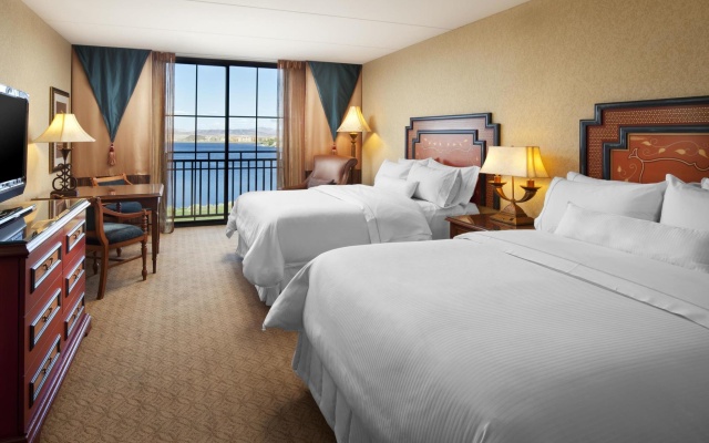 Deluxe Quadruple room with pool view