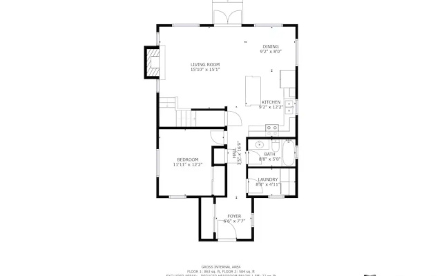 3 Bedrooms Cottage