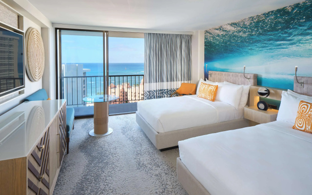 Quadruple room with ocean view