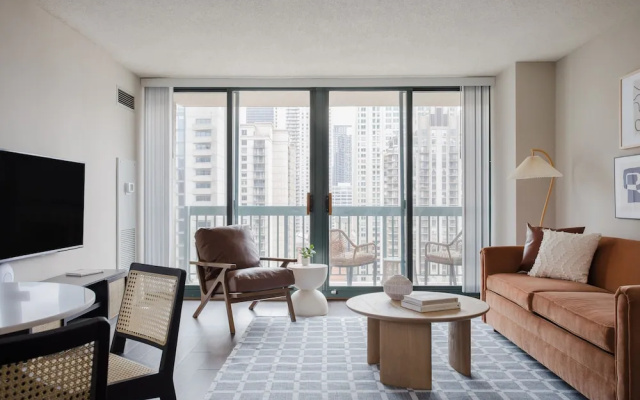 1 Bedroom Premium Apartment with balcony and with city view