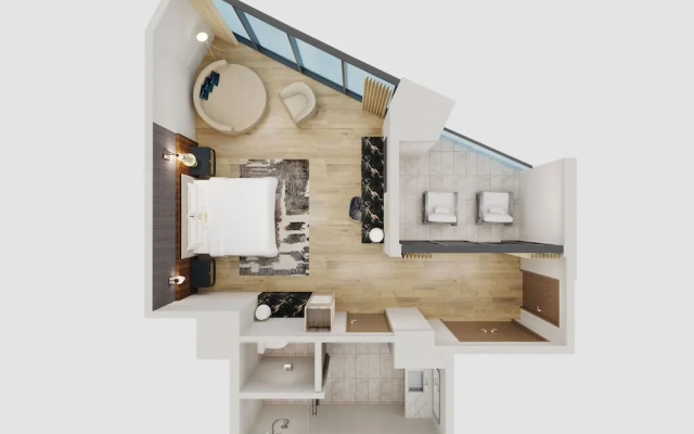 Double Suite with mountain view