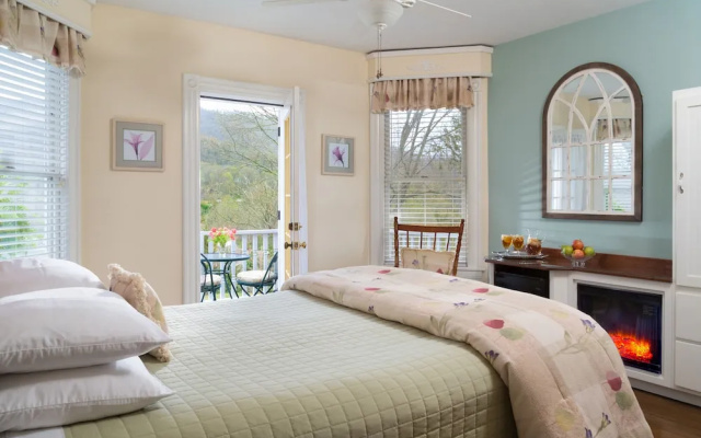 Standard room with balcony and with mountain view