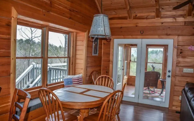 Cottage with balcony