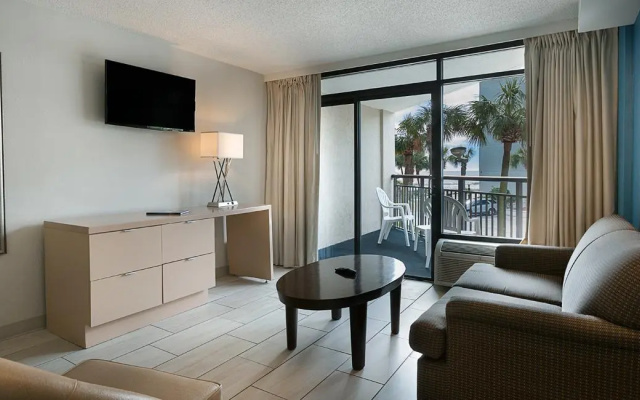 Suite with partial ocean view