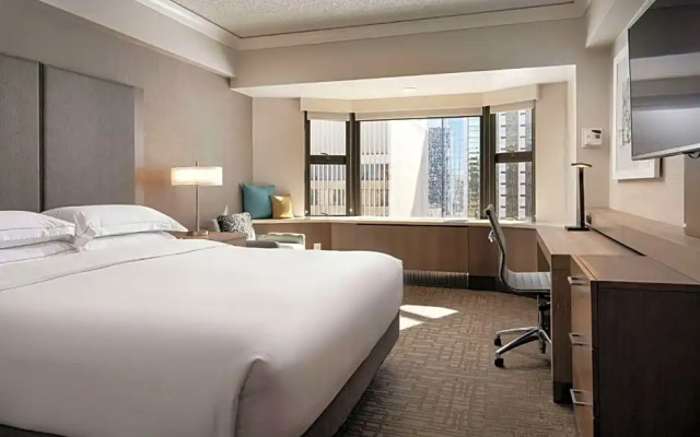 Exec Floor room with city view