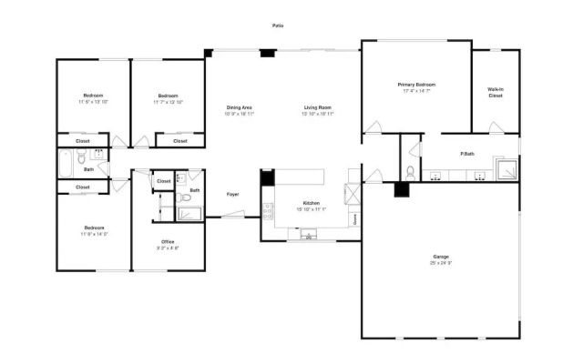 5 Bedrooms Cottage