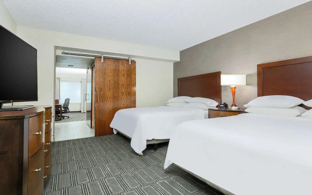 Two-room Accessible Quadruple Suite