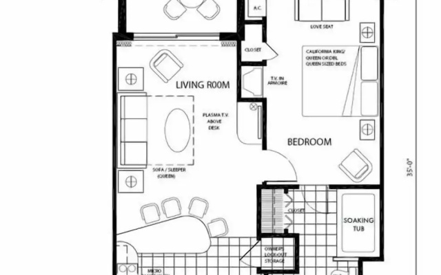 Suite with balcony