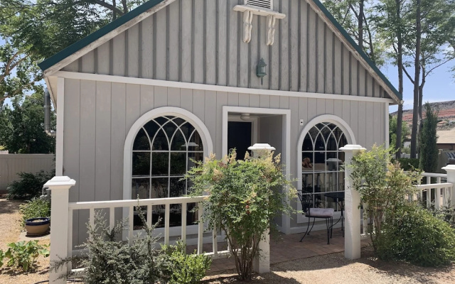 Cottage with balcony