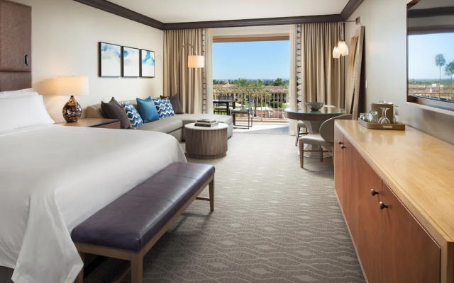 Grand Double room with balcony and with pool view