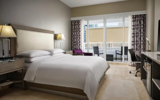 Double room with balcony and with park view