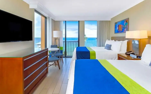 Deluxe Quadruple room with ocean view