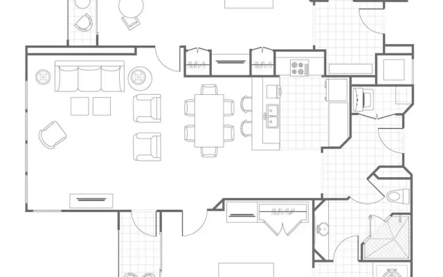 2 Bedrooms Villa with balcony