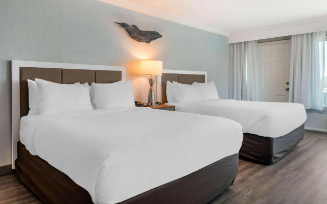Standard Quadruple room with balcony and beachfront