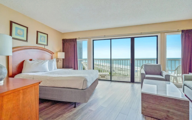 1 Bedroom Standard room with balcony and beachfront
