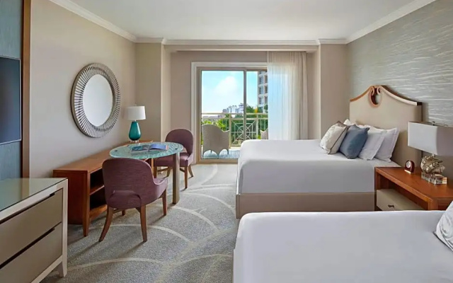 Deluxe Quadruple room with balcony
