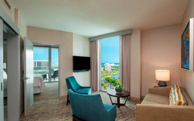 1 Bedroom Executive Double Suite with city view