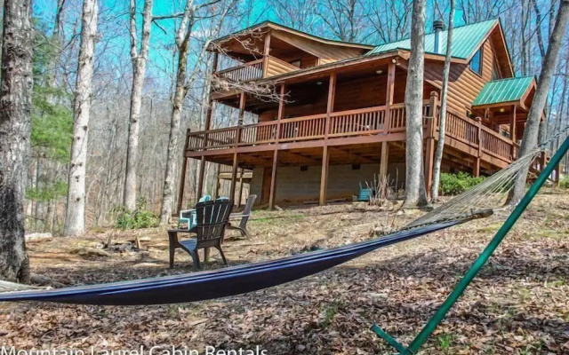 Cottage with balcony