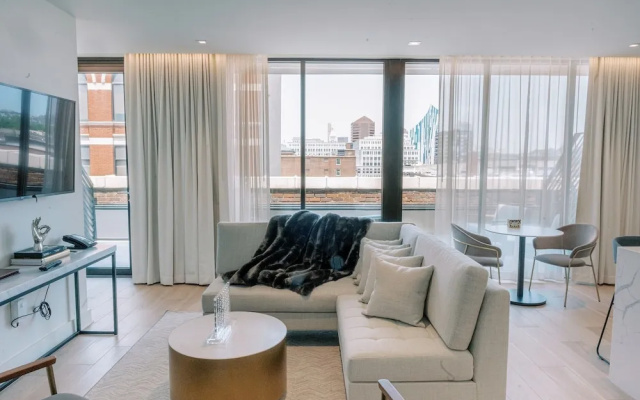 Luxury Double Penthouse room with city view