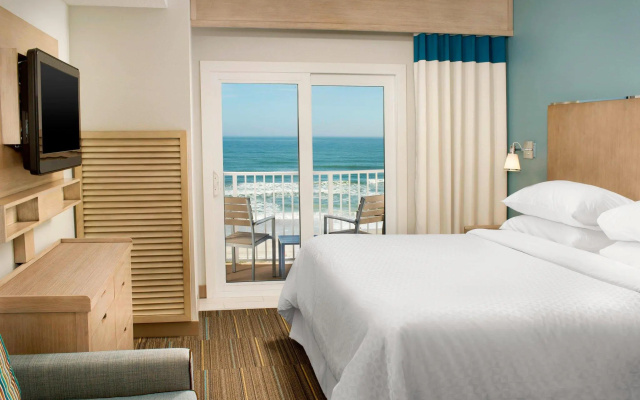 Double Junior Suite with balcony and with ocean view