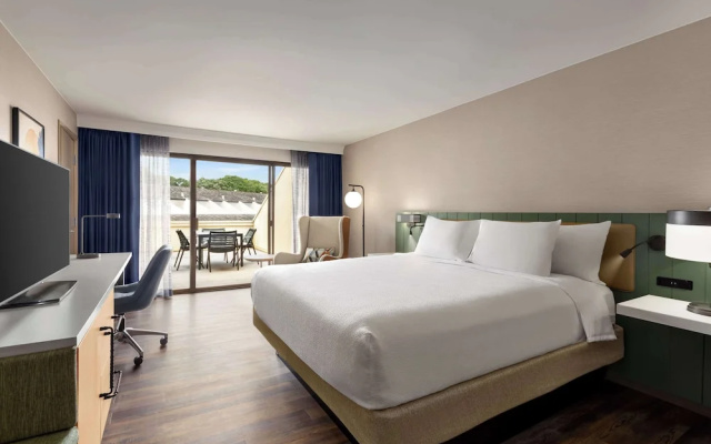 Standard Double room with balcony and with view