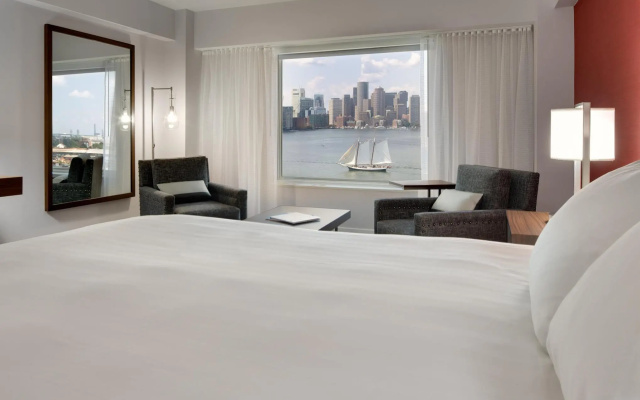 Room with harbour view
