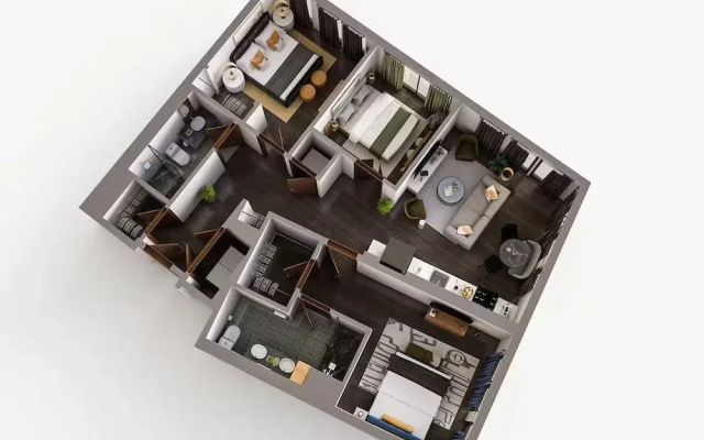 3 Bedrooms Apartment