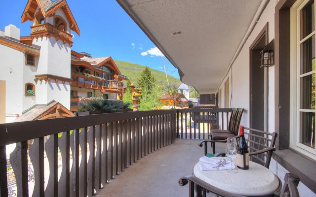 Studio with balcony