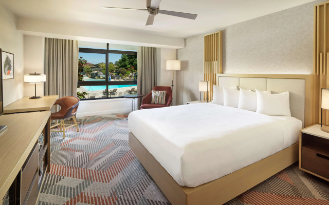 Double room with pool view