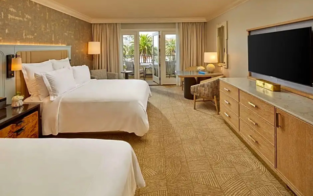 Deluxe Quadruple room with garden view