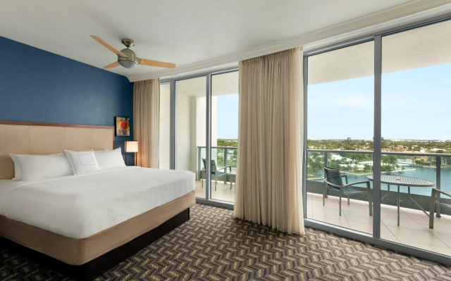 1 Bedroom Double Suite with partial view