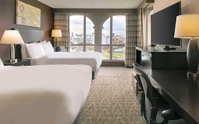 Room with balcony