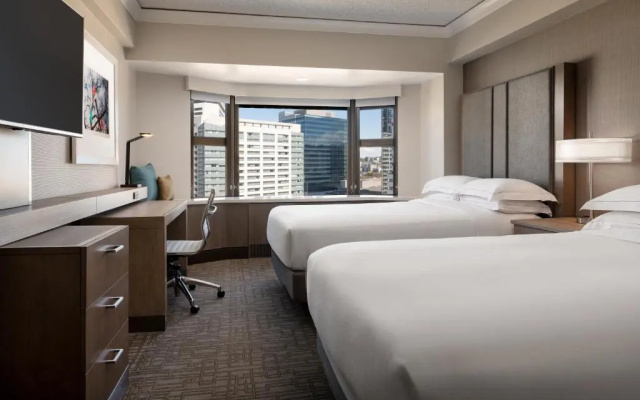 Exec Floor Twin room with city view