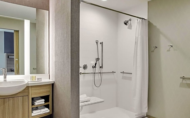 Accessible Roll-In-Shower Double Suite