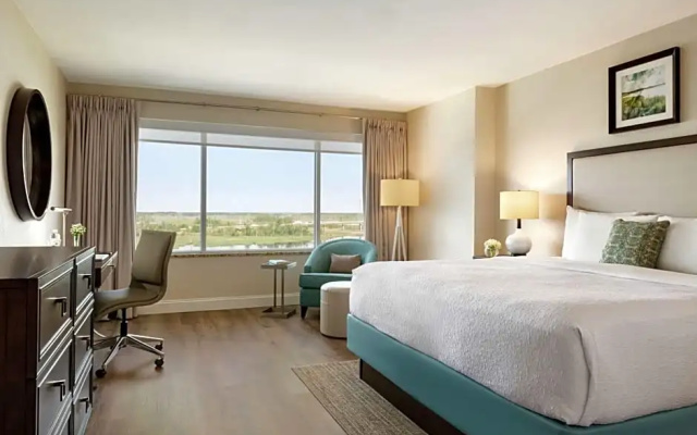 Twin room with river view