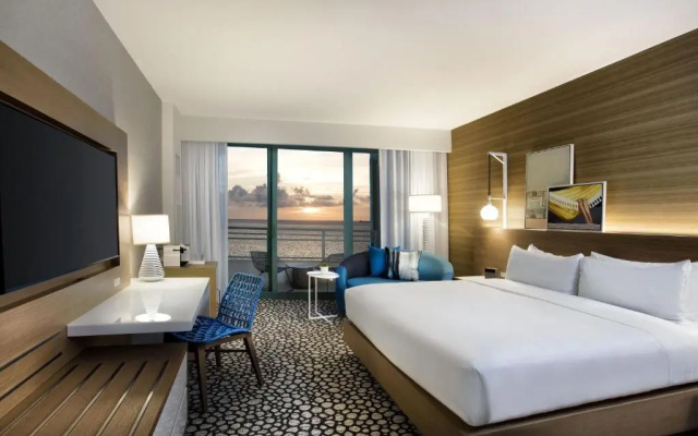 Double room with balcony and oceanfront