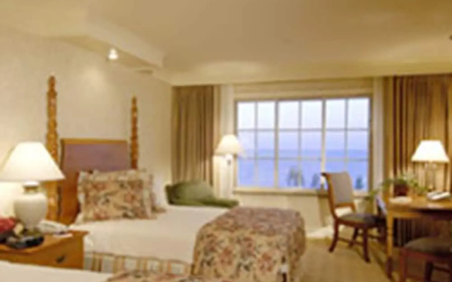 Twin room with city view