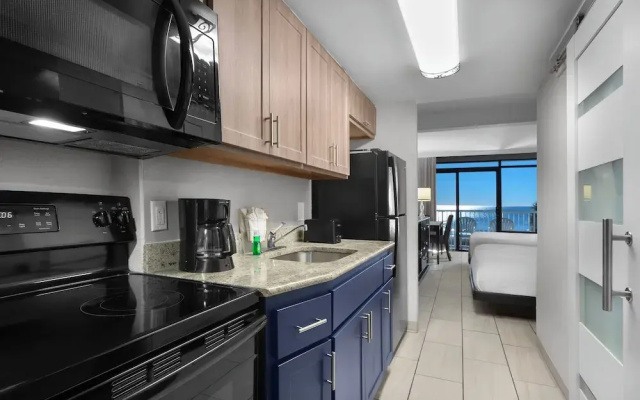 Standard Quadruple room with balcony and with view