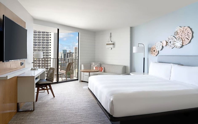 Double room with city view