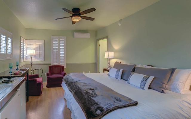 Luxury Double Suite with balcony and with garden view