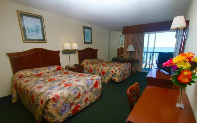 Standard Quadruple room with balcony