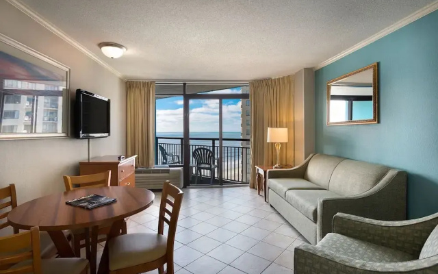 Executive Double Suite with balcony and with ocean view