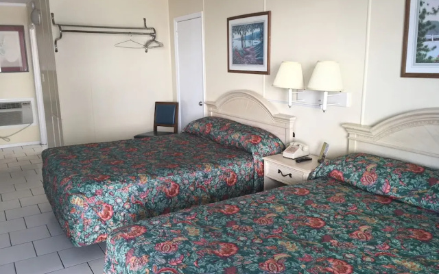 Standard Quadruple room with balcony and with pool view