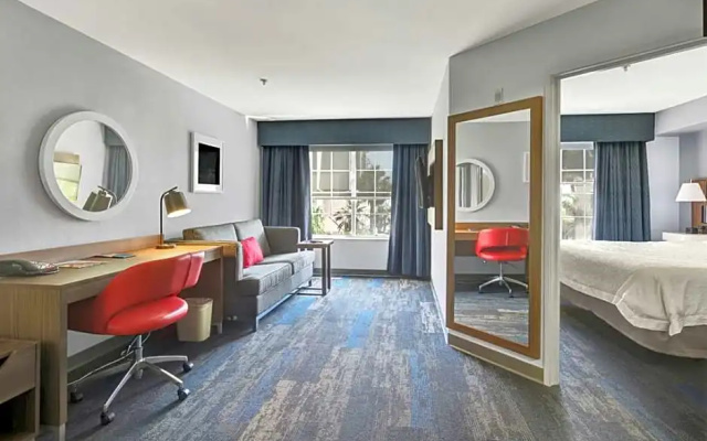 Studio with balcony