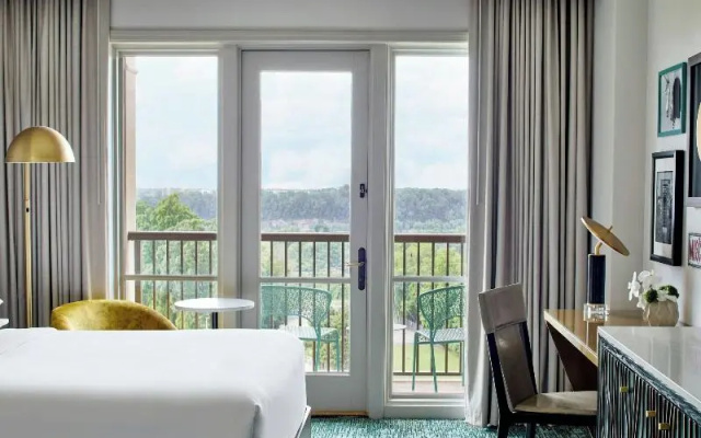 Standard Quadruple room with balcony and with view
